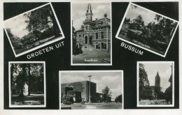 NETHERLANDS -  Groeten Uit BUSSUM - Multi-view Postcard - RPPc - Bussum
