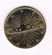 ) SPANJE  TOKEN  CATCOIN  NO CASH VALUE - Souvenirmunten (elongated Coins)