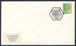 Great Britain 1980 Cover / Brief - To London By Rail - British Forces 1682 Postal Service / Postdienst - Tramways