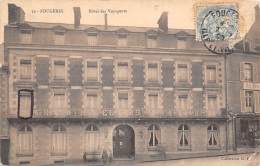 Fougères      35       Hôtel Des Voyageurs       (voir Scan) - Fougeres