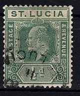 St Lucia, 1904, SG 65, Used (Wmk Mult Crown CA) - Ste Lucie (...-1978)