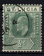 St Lucia, 1904, SG 65, Used (Wmk Mult Crown CA) - Ste Lucie (...-1978)