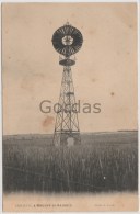 France - Maulny - St. Maurice - L'Eolienne - Water Towers & Wind Turbines