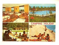 Cartolina Porto S. Elpidio - Camping Holiday 1981 - Ascoli Piceno