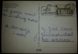 Z04 - Belgium - Knokke-Heist - 1977 - Flag Cancel Congresstad - Targhette