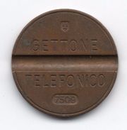 Gettone Telefonico 7509 Token Telephone - (Id-775) - Professionnels/De Société