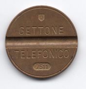 Gettone Telefonico 7511 Token Telephone - (Id-814) - Professionnels/De Société