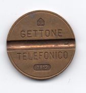Gettone Telefonico 7812  Token Telephone - (Id-846) - Professionnels/De Société