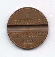 Gettone Telefonico 7603 Token Telephone - (Id-880) - Professionnels/De Société