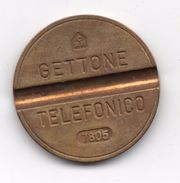 Gettone Telefonico 7805 Token Telephone - (Id-891) - Professionnels/De Société