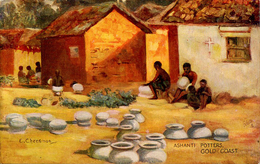 GOLD COAST - TUCKS SERIES V - ASHANTI POTTERS - By E CHEESMAN - Ghana - Gold Coast