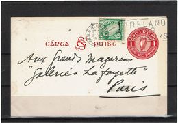 IRLANDE EP CP CIRCULEE - Postal Stationery