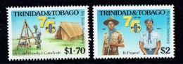 Scouts  75th Ann.  UM - Trinité & Tobago (...-1961)