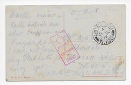 A.P.O. - S.100 Used In Italy On PC - Postmark Collection