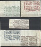 COLONIE ITALIANE CASTELROSSO 1923 ISLE MAP OCCUPAZIONE ITALIANA DELL'ISOLA CARTINA SERIE COMPLETA COMPLETE SET MNH - Castelrosso