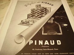 Delcampe - ANCIENNE PUBLICITE PARFUM PREFACE DE PINAUD   1938 - Autres & Non Classés