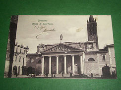 Cartolina Cremona - Chiesa Di Sant' Agata 1911 - Cremona