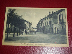 Cartolina Gera Pizzighettone -- Via Barone A. Smancini -- 1940 Ca - Cremona