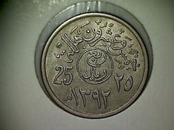 Arabie Saoudite 25 Halala ( 1/4 Riyal ) 1972/1392 - Saudi-Arabien