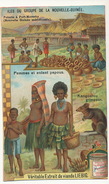 Chromo Liebig  Port Moresby Poterie Kangourou Nude Women - Papua New Guinea