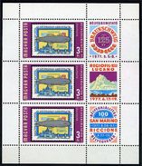 (CL 117 Bis) Hongrie ** PA 391 En Petite Feuille De 3 Tbres  - - Unused Stamps