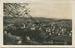 Brugg - Gesamtansicht - Foto-AK Gel. - Brugg