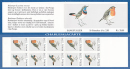 1982 NORWAY BOOKLET  BIRDS III  FACIT H 57 CARNET - Booklets