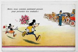 CPA Walt Disney Mickey écrite WSSB 4379 - Autres & Non Classés