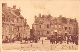 29-LOCRONAN- LA PLACE, BELLE MAISON BOURGEOISES DU XVIe S - Locronan