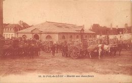 29-SAINT-POL-DE-LEON- MARCHE AUX CHOUX-FLEURS - Saint-Pol-de-Léon