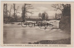 Germany - Quedlinburg - Die Hochwasser - Katastrophe - 1925 - Quedlinburg