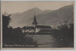 Landquart - Kirche Mit Calander - Landquart