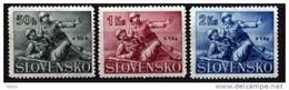 Slovakia 1941 Mi 88-90 ** - Unused Stamps