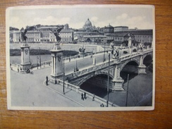 Italie, Roma , Ponte Vittorio Emanuele II - Bruggen