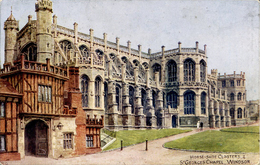 A R QUINTON - SALMON 3553 - HORSE SHOE CLOISTERS & ST GEORGE'S CHAPEL, WINDSOR - Quinton, AR