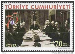 2007 TURKEY 75TH YEAR OF TURKISH LANGUAGE ASSOCIATION MNH ** - Neufs