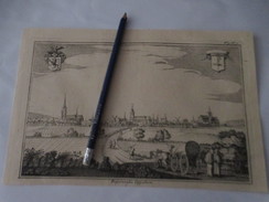 Poperinge - Oude Kaart Sanderus - 1735  -  Poperinghe - Cartes Topographiques