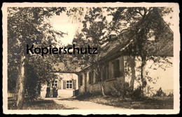 ALTE POSTKARTE KIRCHLICHES LANDHEIM PLODDA DÜBENER HEIDE Muldestausee Bitterfeld Rechteckstempel Schlaitz Postcard Cpa - Bitterfeld