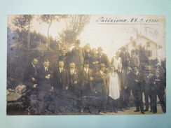 PALEZIEUX  28 - 9 - 1924  :  Carte  PHOTO Très Animée    - Palézieux