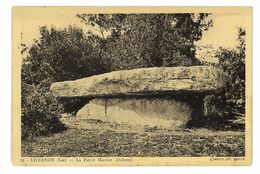 CPA 46 LIVERNON LA PIERRE MARTINE DOLMEN - Livernon