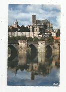 Cp , 87 , LIMOGES , L'ABBESSIALE Et Le Pont SAINT ETIENNE , Vierge , Ed : Theojac , N° 25 - Limoges