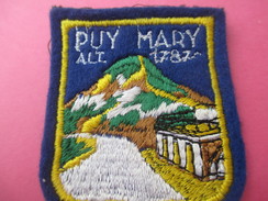 Ecusson Tissu/ Puy Mary/ Cantal / Altitude 1787/ Années 1960 - 1970        ET168 - Patches