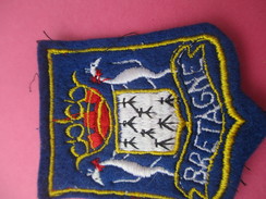 Ecusson Tissu/ Province / Bretagne/ Années 1960 - 1970        ET169 - Patches