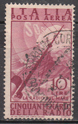 ITALY   SCOTT NO. C117    USED     YEAR  1947 - Luftpost