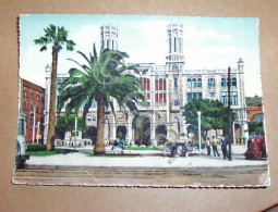 Cartolina Cagliari - Giardini E Palazzo Municipale 1958 - Cagliari
