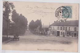 Mairie De Rocquencourt Et Route De Versailles 1904 - Rocquencourt