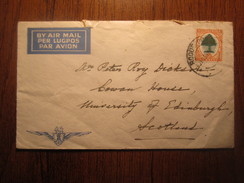 1935 SOUTH AFRICA AIRMAIL COVER To SCOTLAND - Non Classificati