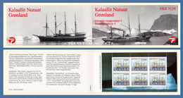 GREENLAND 1998  NORDEN COMPLETE BOOKLET  SAILING SHIPS  FACIT H8 - Libretti