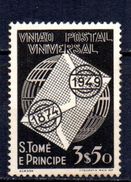 Sello Nº 355 St. Tome Et Principe  UPU - UPU (Union Postale Universelle)