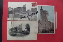 Cp Pelussin Lot 3 Cartes  Chateau De Virieu - Pelussin